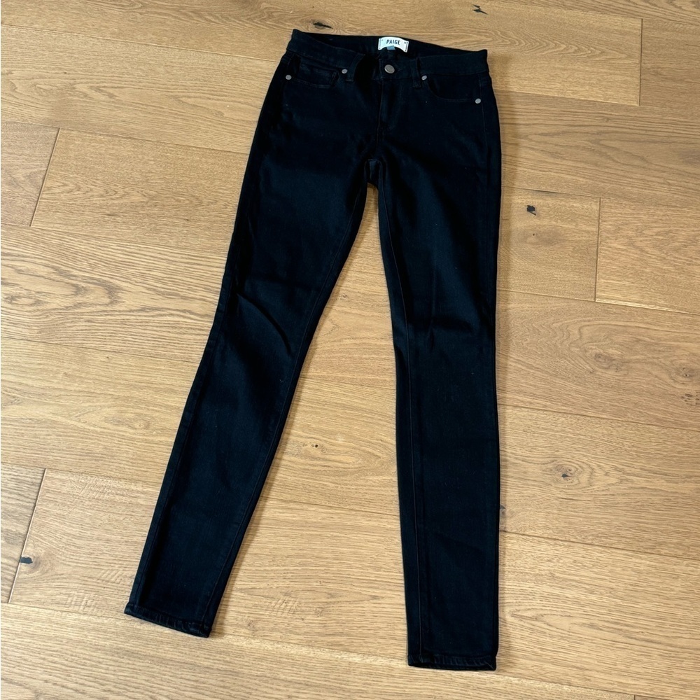 Paige Verdugo Ultra Skinny - Size 27 - Black Overdye